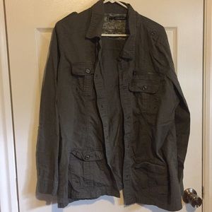 Olive green jacket - Maurice’s plus size
